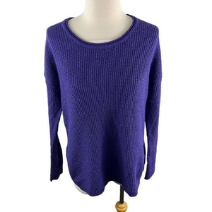 🌿4/$30 🌿 BLUENOTES Purple Scoop Neck Knit Sweater (M)‎